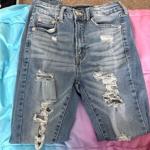 Aeropostale super high rise jegging